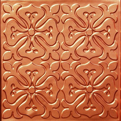 101 Faux Tin Ceiling Tile Glue up 24x24 - Ceiling Tile