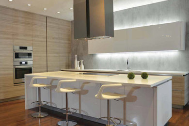 Kitchen - modern kitchen idea in Portland
