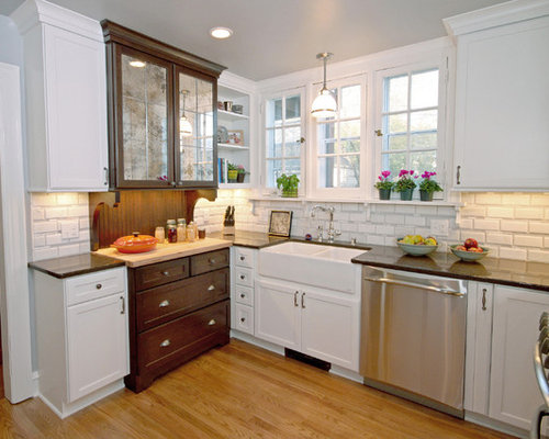 Farmhouse-inspired kitchen