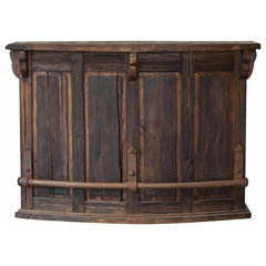 Oriental furniture korean antique style liquor cabinet wine bar sale
