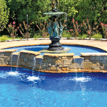 Trilogy Pools with Tanning Ledges