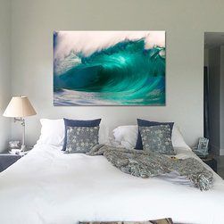 Aaron Chang Fine Art: Bedroom - Green Waimea Shorebreak - Photographs