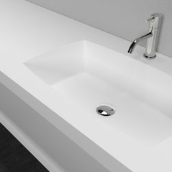 GEMMA Integrated Sinks by Antonio Lupi - Bathroom Fixtures