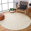 Safavieh Natura Collection NAT322A Rug, Ivory, 6' x 6' Round