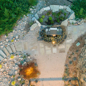 Zen Modern River Overlook