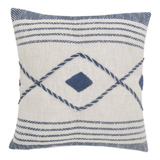 LR Home Sacral Earth Quarry Striped Lumbar Throw Pillow, 14 x 36 at