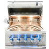 American Muscle Grill AMG36 36" Stainless Steel 5 Burner Freestanding Gas Grill