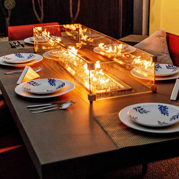 Elementi Sonoma Dining Fire Pit Table