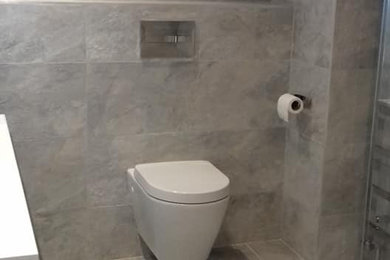 This is an example of a contemporary bathroom in Berkshire.