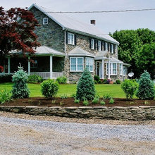 stacked stone walls