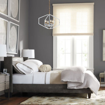 Moody Hues Living Room