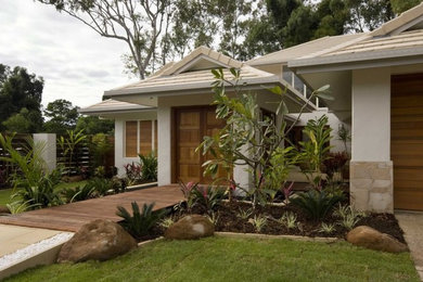 This is an example of a tropical exterior in Cairns.