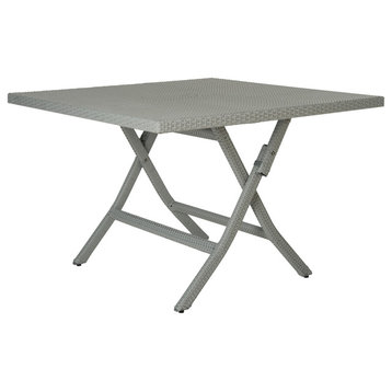 Samana Square Folding Table - Grey