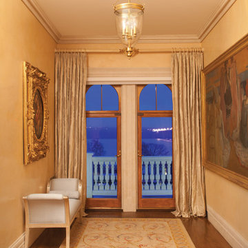 Hanover Semi Flush Mount in Hallway