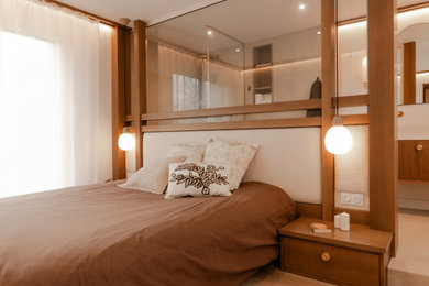 Idées déco pour une chambre moderne.