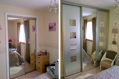 Before and after wardrobes