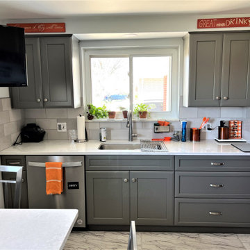 Showplace EVO Vercelli Kitchen in Gauntlet Gray