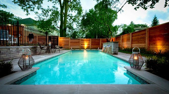 Intimate Backyard Pool Oasis