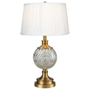Dale Tiffany SGT16158F Mitre, 1 Light Table Lamp-25.5 In and 14 In