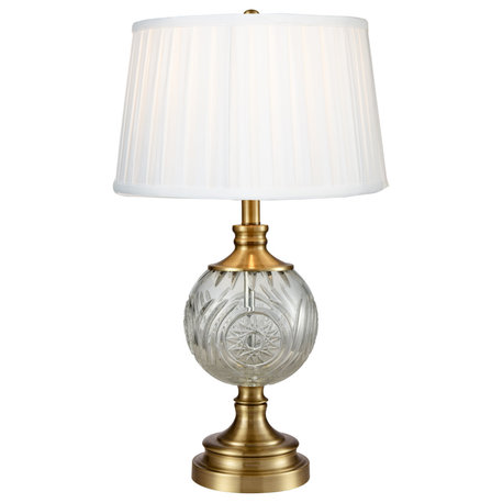 Dale Tiffany SGT16158F Mitre, 1 Light Table Lamp-25.5 In and 14 In