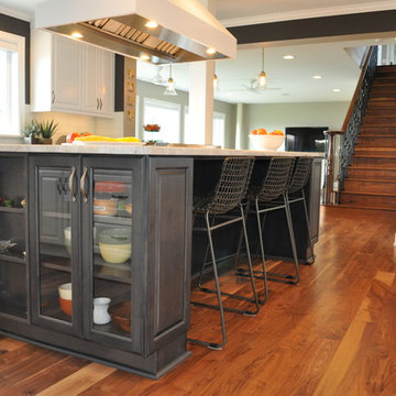 Whole house remodel with addition