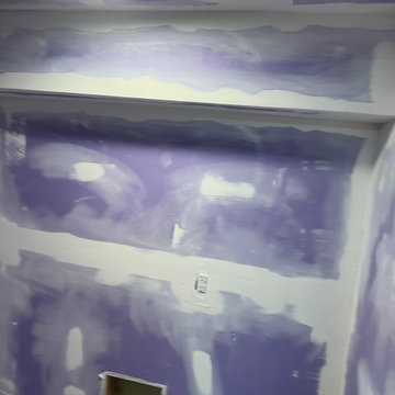 Turn closet into half bath