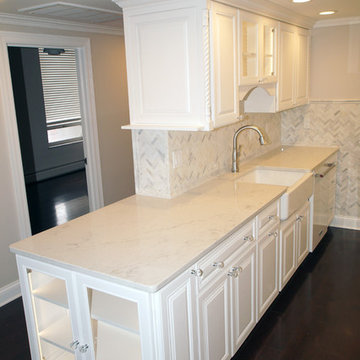 Compact Luxury Condominium Kitchen