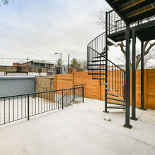 Rear patio