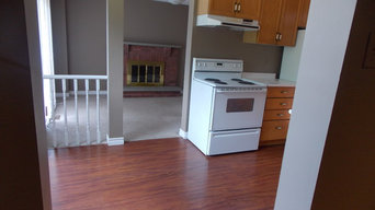 main floor and kitchen projest