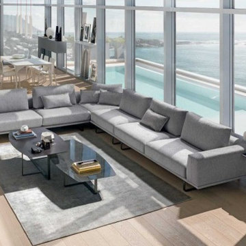 Tempo Sectional by Natuzzi Italia