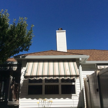 After. Landmark Pro Max Def Resawn Shake, Shingle Vent Hip Vent, Resawn Shake Mo