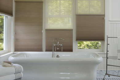 Bathroom - modern bathroom idea in Portland Maine
