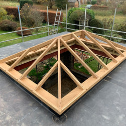 Oak timber roof Lantern - Skylights