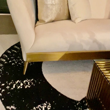 Penthouse Atlanta/Modern Forward Living Room