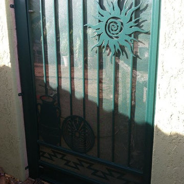 Iron Doors and Fences