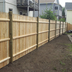 Cedar Stockade fence - Products
