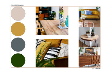 Client online interior styling package