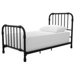 Little Seeds - Little Seeds Monarch Hill Wren Twin Metal Bed in Black - With its intricate scroll design and rounded edges, the Monarch Hill Wren bed reflects the delicate yet sturdy design of its butterfly namesake—making it the perfect addition to any child’s room. The black, pink or white frame creates a classic fairy tale look, and its compact size means the Monarch Hill bed can fit just about anywhere. Yet it’s so safe and sturdy you can just let the kids be kids! Simply add the foundation and mattress of your choice for night after night of sweet dreams.We’ve also made Little Seeds beds fun to set up for the whole family, with an arts and crafts project included in every box. You can feel good about your purchase, too, since the sale of all Little Seeds products help support a major environmental initiative. Discover how this can help you and your child involve your community in Habitat rebuilding!