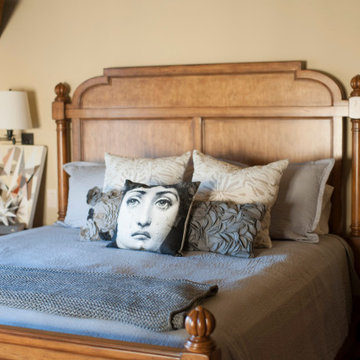Tudor Revival Estate Bedroom