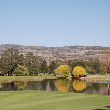 Napa golf course edge contemporary