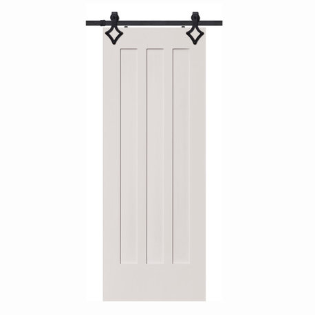 Craftsman 3 Panel MDF Door, 48"x84"