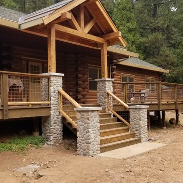 Complete remodel of log mountain home near Scotts Flat  Nevada City ,CA