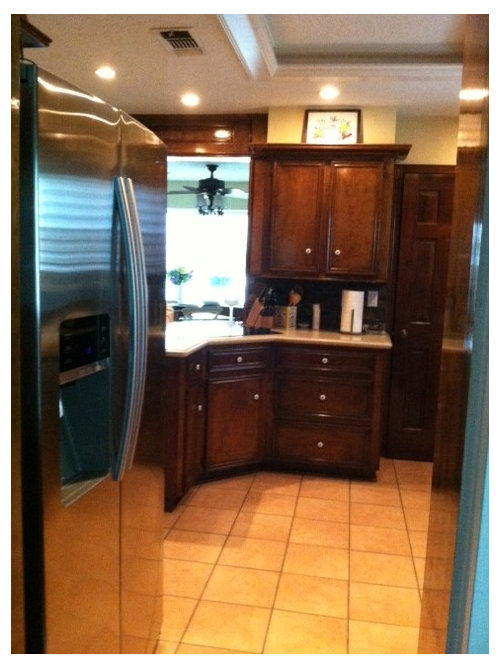 Odd Refrigerator Placement
