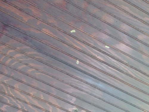 Mud On Porch Ceiling