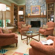 fireplace seating