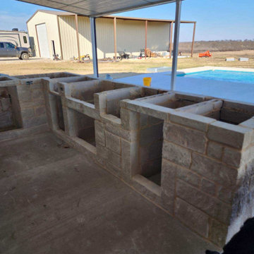 DFW Pool Experts Outdoor Kitchen Duty