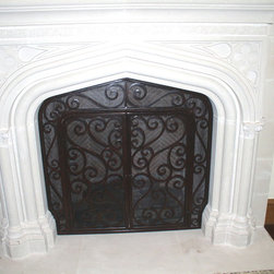 Iron Firescreens - Fireplace Screens