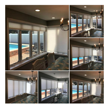 Honeycomb Duette Shades - Various Projects