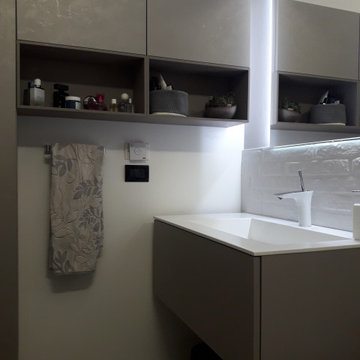 Da un bicamere a un appartamento su due livelli - Progetto in corso