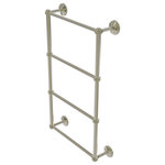 Allied Brass - Monte Carlo 4 Tier 24" Ladder Towel Bar with Dotted Detail, Polished Nickel - The ladder towel bar from Allied Brass Dottingham Collection is a perfect addition to any bathroom. The 4 levels of height make it fun to stack decorative towels and allows the towel bar to be user friendly at all heights. Not only is this ladder towel bar efficient, it is unique and highly sophisticated and stylish. Coordinate this item with some matching accessories from Allied Brass, or mix up styles using the same finish!